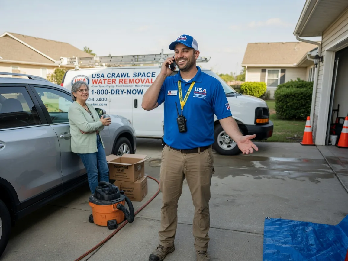 Crawl Space Water Removal Tilden, TX FAQs
